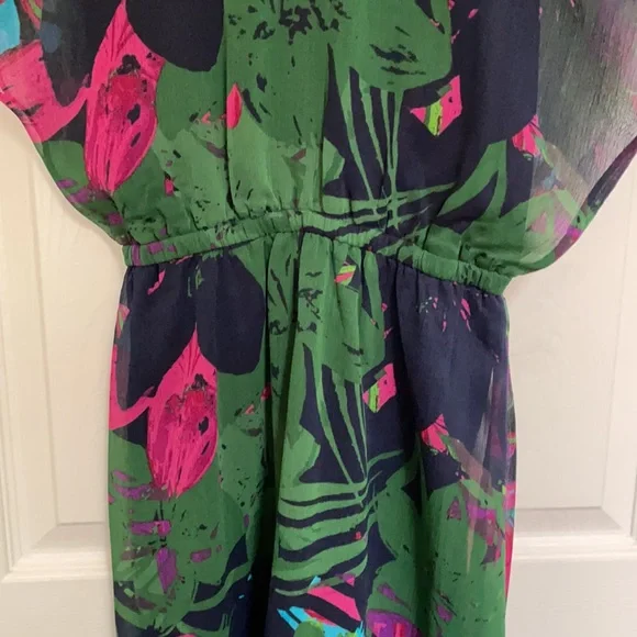 🌸 New! Express Tropical Dress - Picture 4 of 15